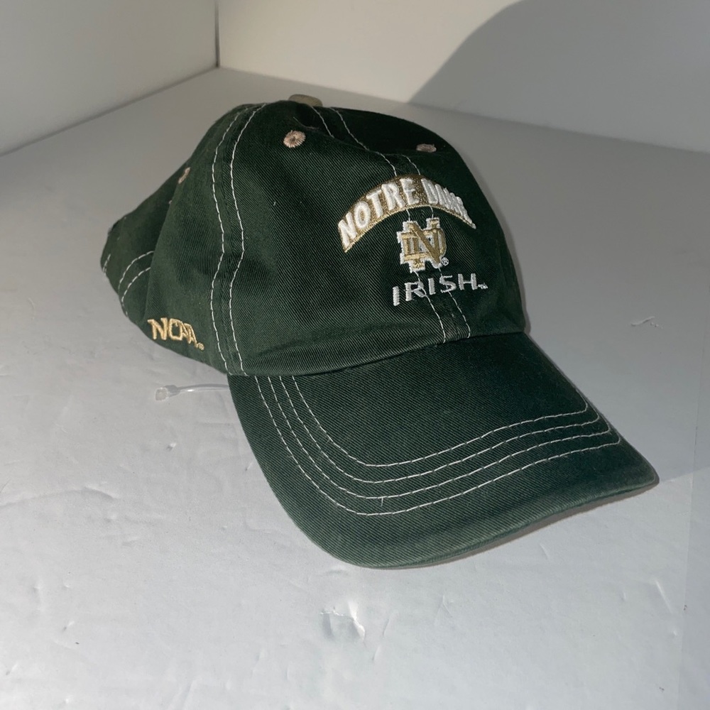 NOTRE DAME IRISH ZEPHYR Vintage Trucker Hat Baseball Cap Retro Rare The Z Hat